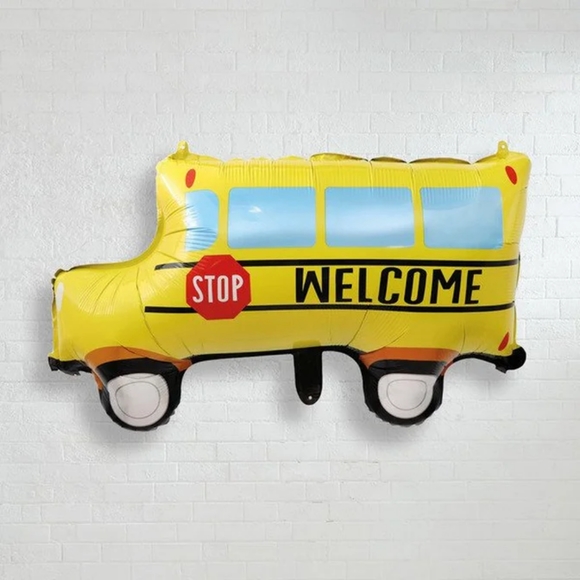 First Day & School Bus Foil Balloons - Picture 8 of 11